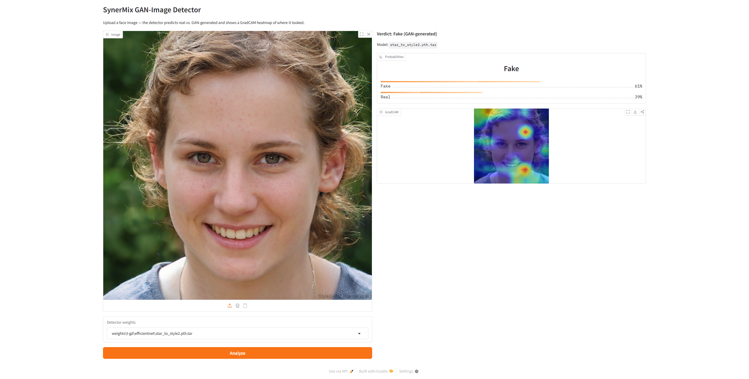 Synermix DeepFake Detection Framework — screenshot 1
